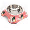 최신 디자인의 다채로운 스테인레스 스틸 애완 동물 사료 그릇