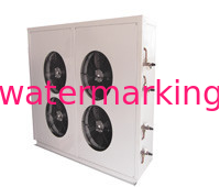 3phase 380V 50Hz 64 kw/h 쪼개지는 유형 공기는 포탄과 관을 가진 물 냉각장치 단위를 냉각했습니다