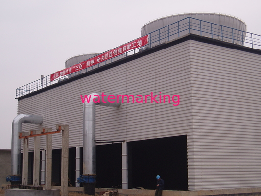 55kw 모터를 가진 산업 정연한 모양 냉각탑 1500 M3/H