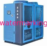 2.8KW 공기는 V 유형 열교환기를 가진 물 냉각장치 체계/물 식히는 기계를 냉각했습니다