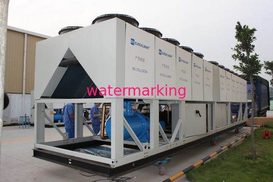 반 Hermelic 이중 나사 R134a 1367.3kw 상업적인 공기 근원 열 펌프